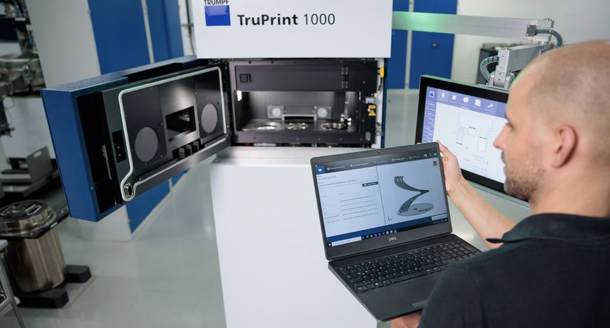 Stützenfreier 3D-Druck von TRUMPF ermöglicht neue Anwendungen und spart Material